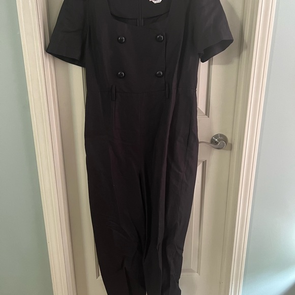 Kate Spade Black Jumpsuit | Size 12 | Like New, Never Worn | - Picture 4 of 4